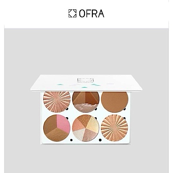 OFRA New On the Glow Blush Bronzer Highlight Contour Palette Makeup - Picture 1 of 13
